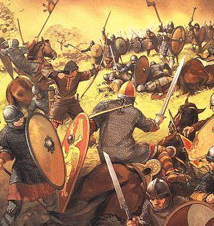 Bataille de Nouy (Saint Martin le Beau) en 1044