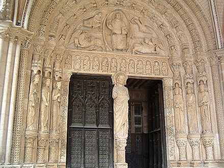 Portail Sud de la Cathédrale Saint Etienne de Bourges