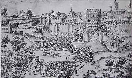 Attaque de Bourges au début des Guerres de Religion
