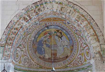 Fresques murales de l'abside