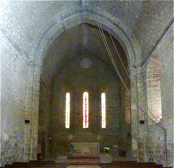Intérieur de l'église Saint André de Exideuil