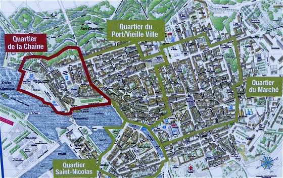 Plan de La Rochelle