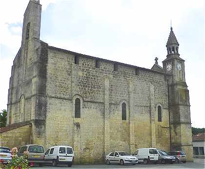 Côté Sud de l'église des Nouillers