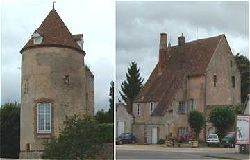 Eléments de l'ancien chateau de Courville