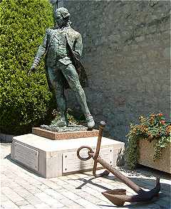 Statue de l'Amiral de Grasse au Bar sur Loup