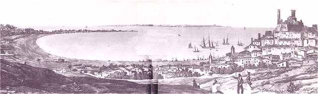 Cannes au début du XIXème siècle