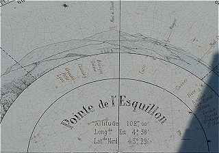 Table d'orientation de la Pointe de l'Esquillon