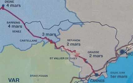 La Route Napoléon en Provence