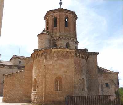 Chevet de l'église San Miguel à Almazan