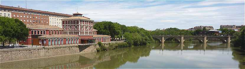Le Rio Ebro à Logrono