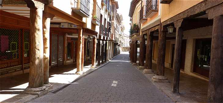Calle de la Rua à Medina de Rioseco
