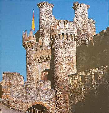 Château des Templiers à Ponferrada
