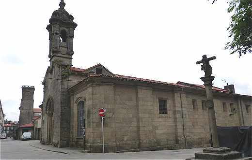 L'église San Fiz de Solovio à Saint Jacques de Compostelle