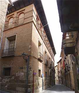 Rue de la ville ancienne à Tudela
