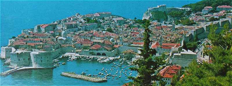 Croatie: vue sur Dubrovnik