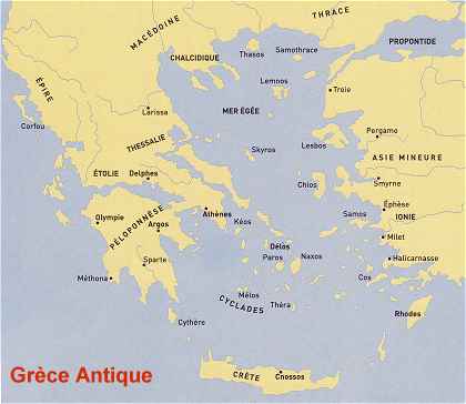 La Grèce d'Europe et la Grèce d'Asie