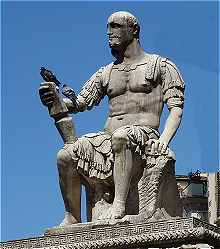 Florence: statue de Cosme I de Médicis