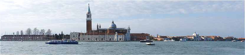 Venise: la Basilique Saint Georges Majeur