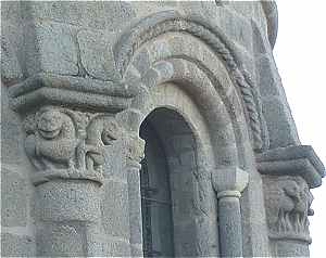 Sculptures du chevet de Saint Sylvain d'Ahun