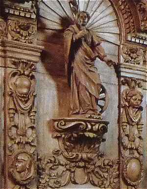 Sculptures sur bois de l'église du Moutier d'Ahun
