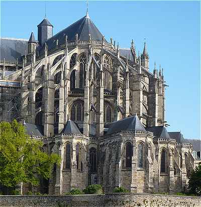 Cathédrale Saint Julien: Chevet Gothique