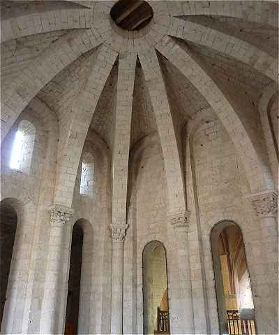 Voute du premier étage de la Tour-Porche de l'Abbaye Saint Pierre de Moissac
