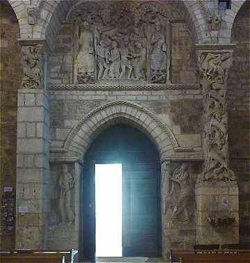 Ancien portail de l'église abbatiale de Sainte Marie de Souillac