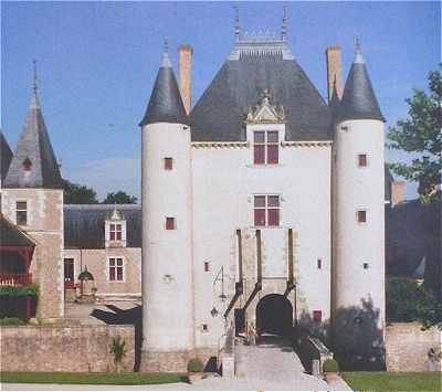 Chateau de Chamerolles dans le Loiret