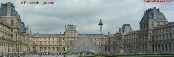 Le Palais du Louvre facade Ouest