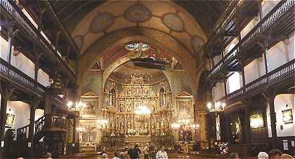 Saint Jean de Luz: Intérieur de l'église Saint Jean Baptiste