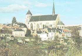 Poitiers, l'glise Sainte Radegonde