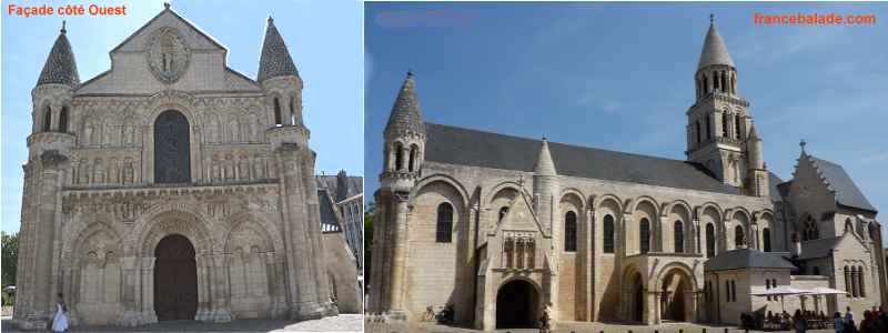 L'église Romane de Notre-Dame la Grande à Poitiers