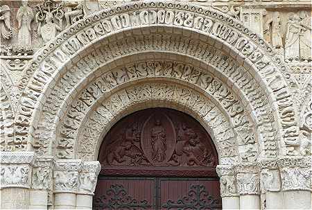 Portail de l'glise Notre Dame la Grande  Poitiers