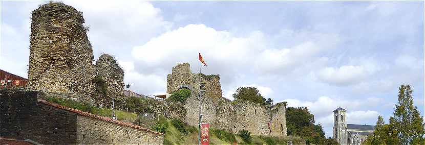 L'ancien château médiéval de Talmont-Saint Hilaire
