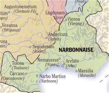 La Provence Romaine: la Narbonnaise