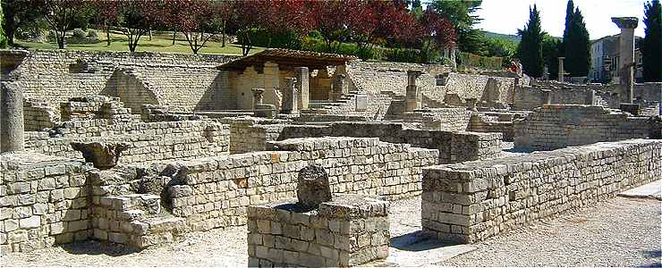 Ruines Romaines à Vaison la Romaine