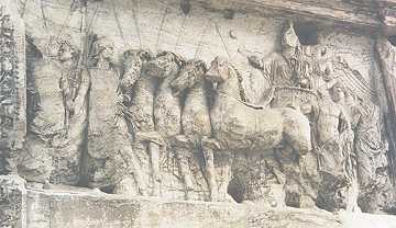 Sculpture de l'Arc de Titus