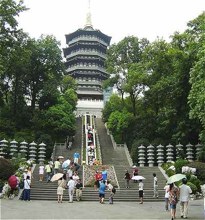Vue de Huangzhou dans le centre de la Chine