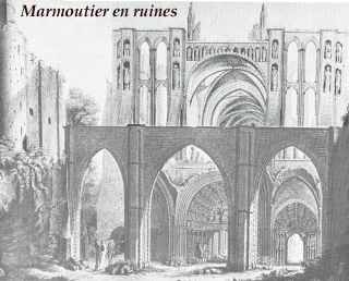 Ruines de l'Abbaye de Marmoutier