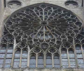 Rosace du Transept sud (extérieur)