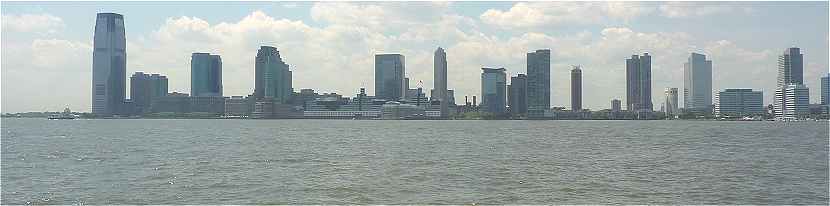 L'Hudson River et Jersey City
