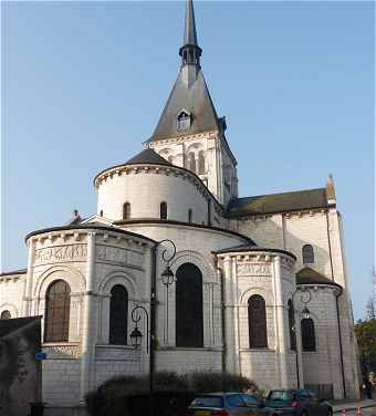 Chevet de l'église Notre-Dame La Blanche (Saint Eusice) de Selles sur Cher
