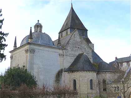 Chevet de l'église Saint Symphorien d'Azay le Rideau