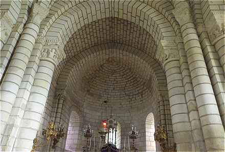 Coupole de l'abside de l'église Saint Maurice d'Huismes
