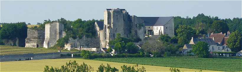 Vue sur le château de Crissay