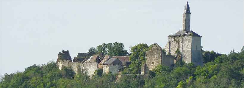 Ruines du château-fort de Marmande