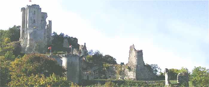 Château de Lavardin dans le Vendômois