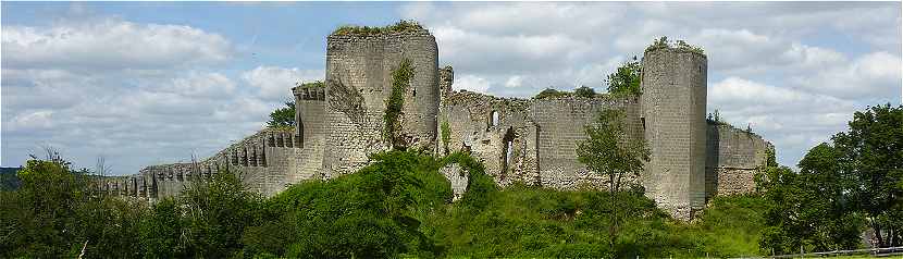 Ruines du château médiéval de Montoire