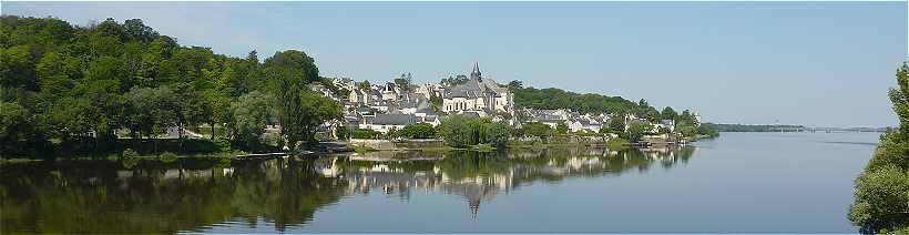 La Vienne rejoint la Loire à Candes-Saint Martin