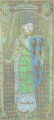 Pierre Tombale de Geoffroy Plantagenet (émail du XIIème siècle)